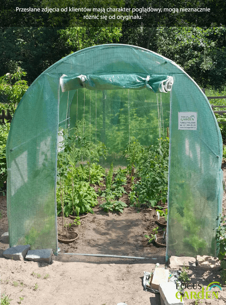 imgi 19 arrangement photo from customers of the entrance of the foil tunnel 2x3x2 6m2 g 9a93