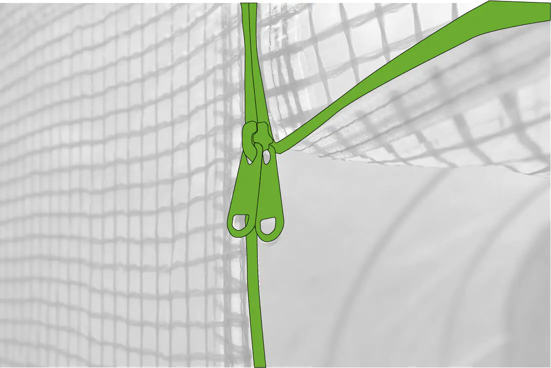 imgi 63 Dwustronny zamek w drzwiach tunelu foliowego Cultivo